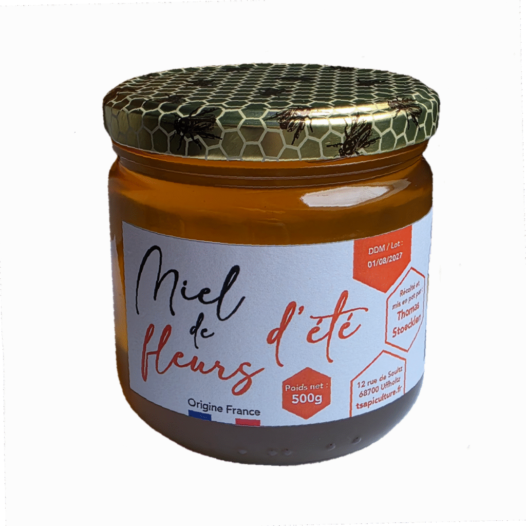 Miel de fleurs d'été - pot 500g