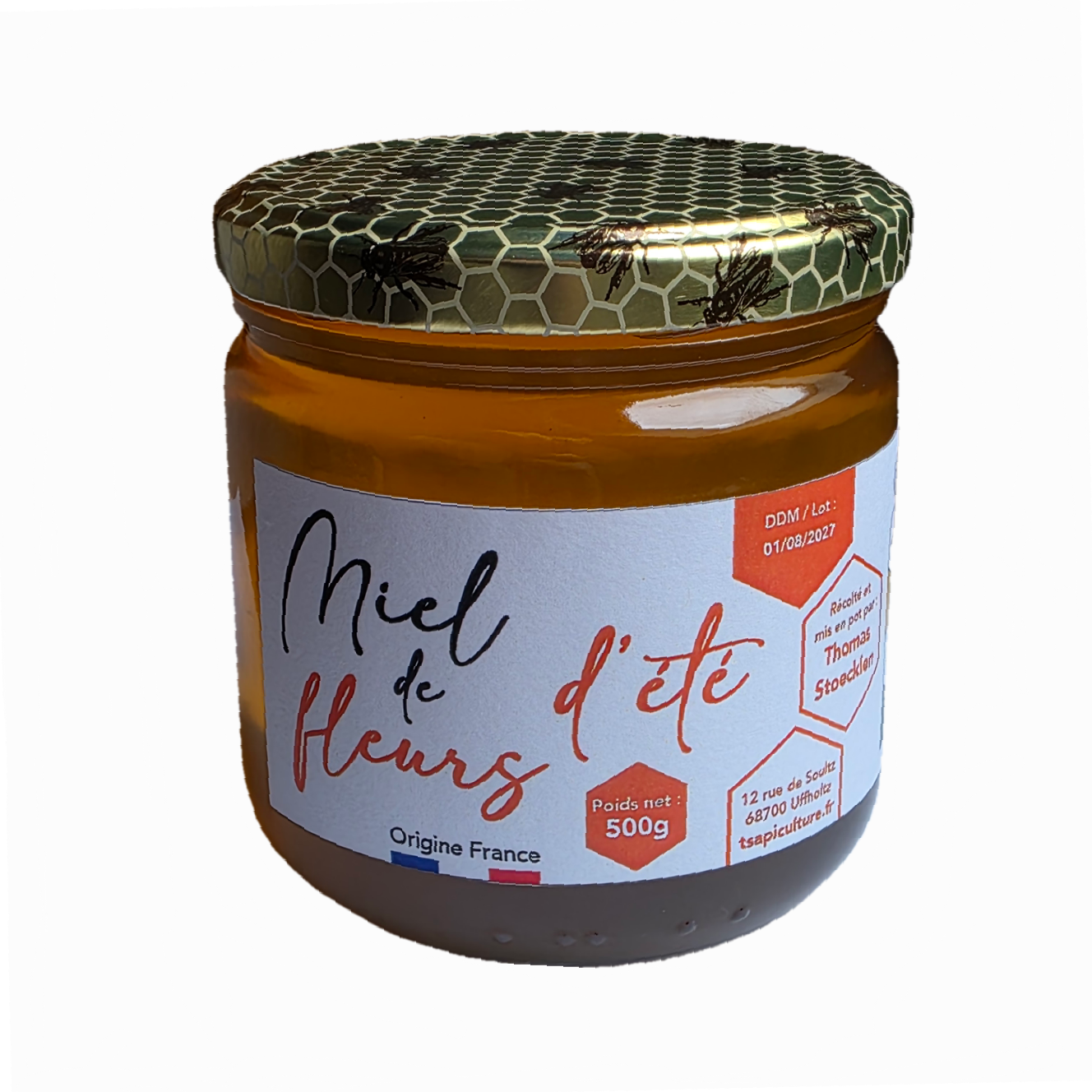 Miel de fleurs d'été - pot 500g