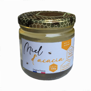 Miel d'acacia - pot 500g - Médaille d'Or