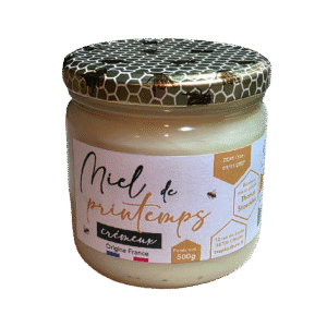 Miel de printemps crémeux - pot 500g